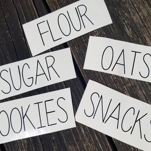 Rae Dunn Inspired Vinyl Decal